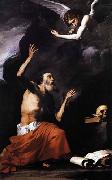 Jose de Ribera St Jerome and the Angel oil on canvas